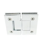 180 degree glass door spring shower hinges