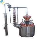 Whisky stills electric distiller 200L home distillery equipment copper pot column