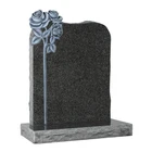 antique tombstone headstone monument slab with classical design