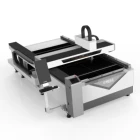 Mixed fiber and CO2 laser cutting machine for cutting metal and nonmetal