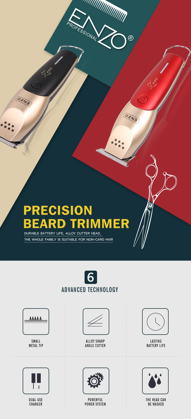 enzo professional hair clipper