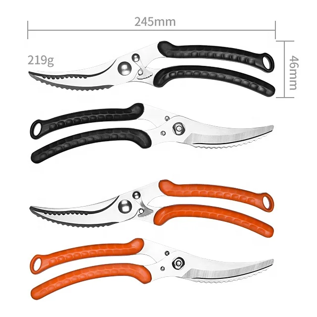 Multi Function The Clever Cutter Stainless Steel Kitchen Chicken Bone Scissors For Cutting Bone