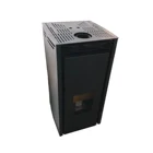 No electric pellet stove, pellet fireplace, estufa de pellets sin electricidad