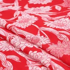Custom Cheap Stock Lot 100% Polyester Curtain Print Chiffon Fabric