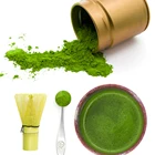 Organic Matcha Caffeine Puer Tea Matcha Green Tea Powder For Soft Ice Cream In Bulk