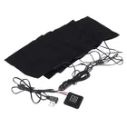 waterproof electrics heated foot warmer pad with 3.7v 5v 7.2v 2v battery