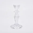 Clear crystal high candlestick glass votive candelabra living room decorative supplier