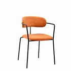 China Supplier Wholesale Metal Dining Room nordic Chair