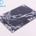 Acp sheet marble PVDF 3mm 4x8 feet aluminum sandwich panel for room divide alucobond price