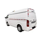 Gasoline engine small refrigerator box trucks 2tons freezer trucks for fresh meat and fish