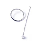 Fashion Jewelry Women Pearl Tassel Earring