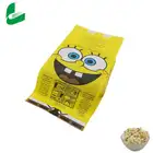 Huafeng customized printing factory price microwave popcorn waterproof greaseproof kraft paper bag for food packaging