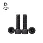 Steel Socket Head M2 M8 M10 12.9 High Strength Carbon Steel Hexagon Socket Head Cap Bolt DIN913