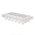 Plastic Egg Wholesale Clear Disposable Supermarket Blister Plastic Quail Egg Tray