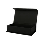 Rectangular Black Matt Lamination Paper Packing Gift Box