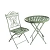 Outdoor Antirust Foldable Home And Garden Leisure Bistro Sets With 1 Table 2 Chairs