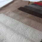 Sofa Colorful Textile Faux Leather PU Fabric Soft Imitation for Home