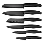 Ergonomic Styling Professional Black Handle Ceramic Knife