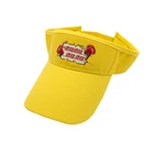 Ad Good quality cheap cotton printing sun visor hat caps