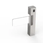 Supermarket entrance turnstile gate pedestrian access control