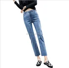 JEANS Pants Sexy Straight High Waist Pants Ladies Jeans Sexy Lady Jeans