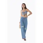 Wholesale spring autumn winter woman jeans trousers for girls ladies women