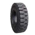 Manufacturing Plant Solid Tire 300-15/8.00 Forklift Solid Tire with Rim