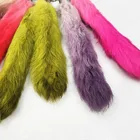 Rabbit Fur Widely Used Superior Quality Rabbit Fur Pom Keychain