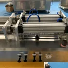 Liquid Machines Liquid Machine Semi-auto Pneumatic Double Heads Liquid Shampoo Filling Machines Semi-automatic