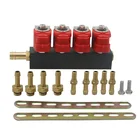 Adjustable silent running auto cng fuel injector