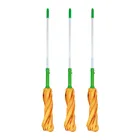Aluminum handle nonwoven cloth twist mop