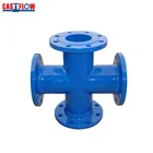 Ductile Iron Pipe Fittings All Cross Flanged