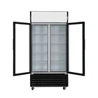 glass door cola fridge with bear refrigerator