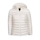 Women's Lightweight Sequin Hooded Coat Outwear Short Quilted Jacket