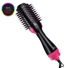 Multifunctional Hot Air Comb Hair Dryer Rotating Styler Curler Electric Salon Hair Brush