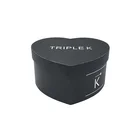 Wholesale Cardboard Rose Paper Gift Packaging lid and base boxes Luxury Heart Shaped Flower Box With Custom Logo