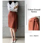 Best selling custom made women formal skirts business skirt suits for office ladies green color