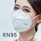 Wholesale KN95 Disposable Earloop Face Mouth Masks Facial Protective Cover Mask