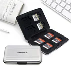Waterproof Aluminum Memory Card Case Memory Card Storage