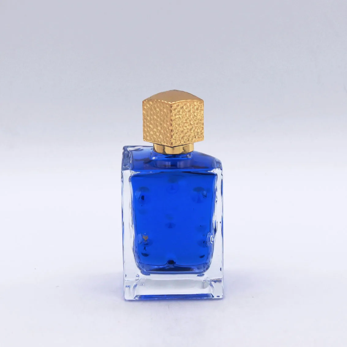 square transparent irregular surface elegant wholesale empty glass perfumes bottles