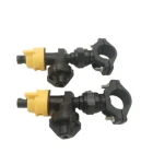 PP"1/8""1/4""3/8"1/2""1" hollow/full cone spray nozzle for drainage cleaning