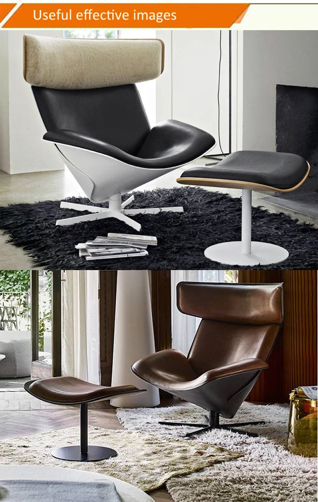Swivel design chair furniture modern fiberglass Living Room bedroom swing lounge BB ltalia almora chair