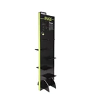 Advertising POP Corrugated Cardboard Sneaker and Shoe Display Shelves Rack Stand
