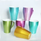 Hot Selling New Design Cup Metal Color Glaze Ceramic Coffee Mug