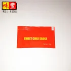 OEM HACCP hot sweet spicy taste Condiment Small bag sachets mini package chili sauce chilli sauce sachet