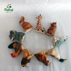 Ready to ship handmade 6cm rustic souvenir gift cute wood carving animals