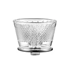 Coffee Fashion Design High Borosilicate Glass Range Coffee Dripper Hand Coffee Hot and Fresh Glass Coffee Dripper