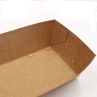 Fast Food Tray Disposable Paper Box Take Out Packaging box