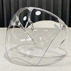 Hot Selling Reusable Clear Plastic Eye Frame Transparent Anti-Fog Glasses with Removable Frame