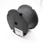 Rubber vibration mount/damper shock absorber for road roller